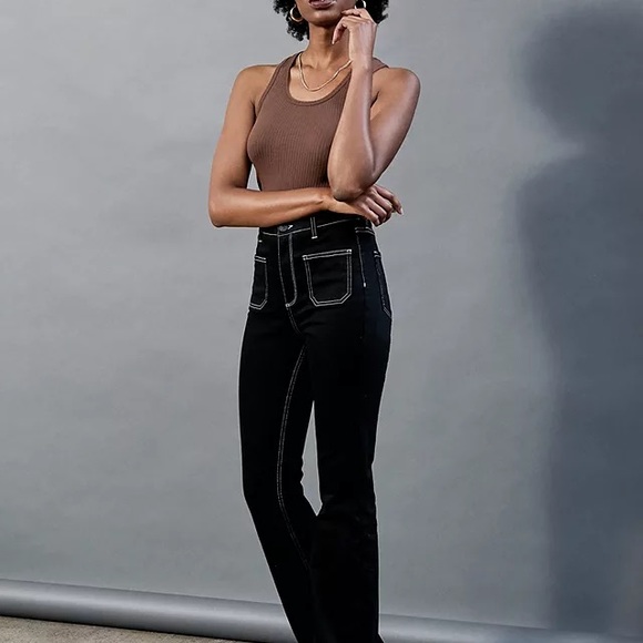 BDG Black Flare Pants - Picture 1 of 5